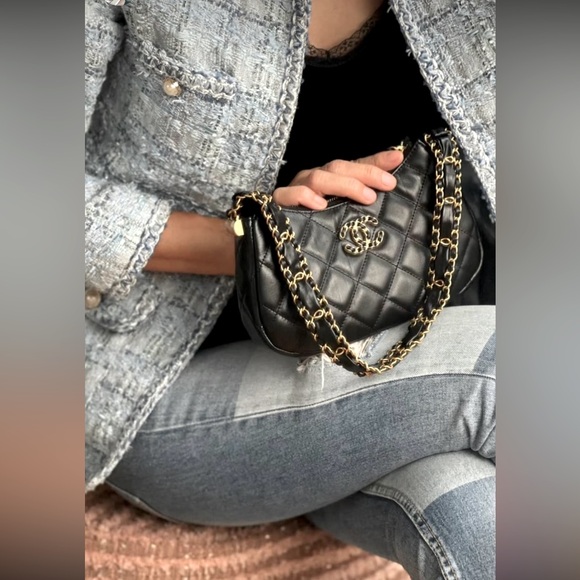 Chanel C19 23K Series Hobo Never Carried Like New - Picture 3 of 14